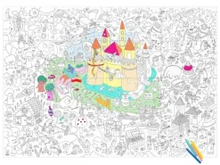 Poster géant en papier à colorier - MAGIC - OMY