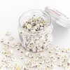Pot perles lettres – Blanches