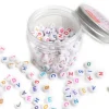 Pot perles lettres – Multicolore