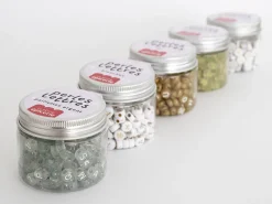 Pot perles lettres – Or