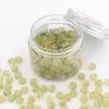 Pot perles lettres – Paillettes or