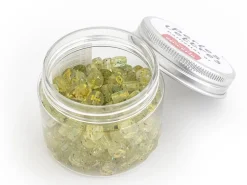 Pot perles lettres – Paillettes or