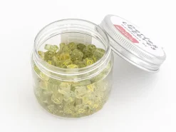 Pot perles lettres – Paillettes or