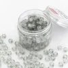 Pot perles lettres – Paillettes argent