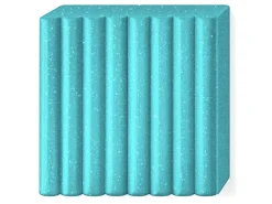 Pâte Fimo EFFECT galaxy Pailletée Turquoise 392
