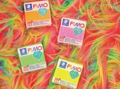 Pâte Fimo Effect Néon 57gr Orange 401