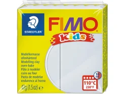 Pâte Fimo gris clair 80 Kids
