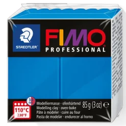 Pâte Fimo Pro bleu pur 300