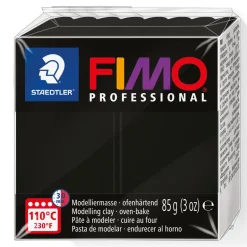 Pâte Fimo Pro noir 9
