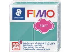 Pâte Fimo soft bleu ocean vague marine T36