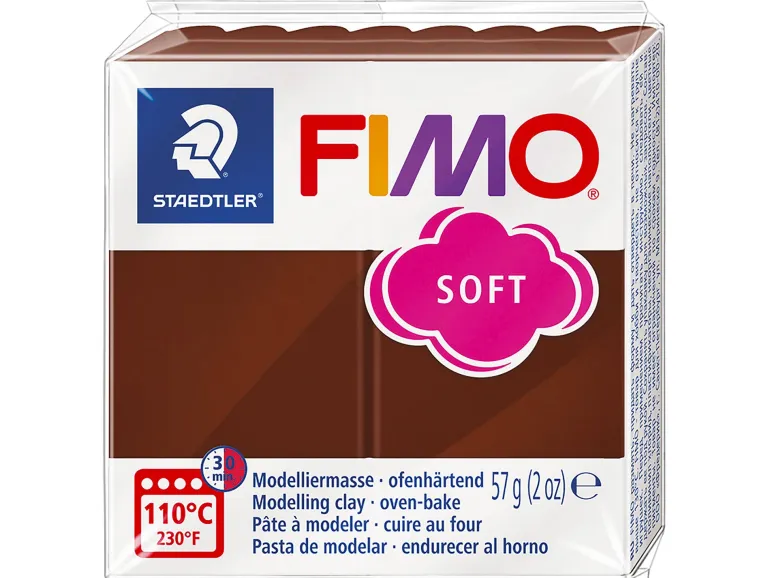 Pâte Fimo Soft Chocolat 75