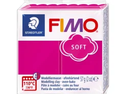 Pâte Fimo Soft rose Framboise 22
