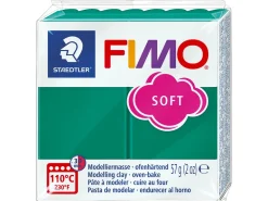 Pâte Fimo Soft Vert Emeraude 56