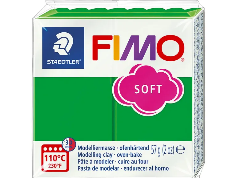 Pâte Fimo Soft Vert Tropique 53