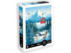 Puzzle 1000 pièces Paysage enneigé - Calypto