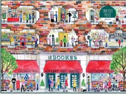 Puzzle A day at the bookstore - 1000 pièces 69x51 cm