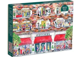 Puzzle A day at the bookstore - 1000 pièces 69x51 cm