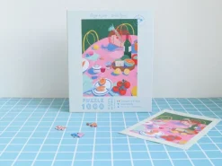 Puzzle Bodegon de jardin par Gisèle Murias 1000 pièces