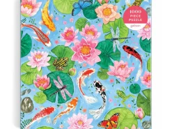 Puzzle By The koi Pond - 1000 pièces - Galison
