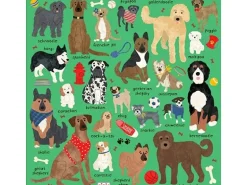 Puzzle Doodle Dogs - 500 pièces 51x51 cm