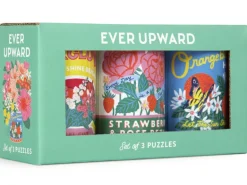Puzzle Ever Upward Set of 3 Puzzles in Tins - Galison