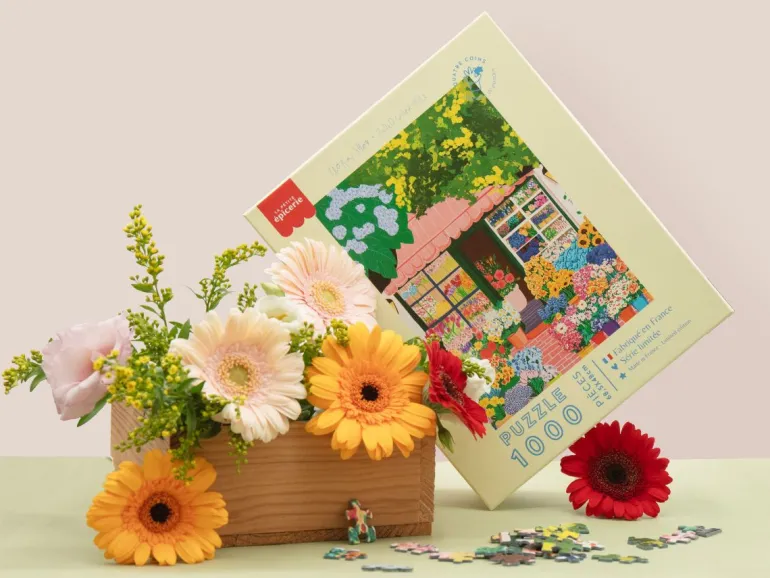 Puzzle Floral Shop par Studio Grand-Père - 1000 pièces
