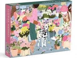 Puzzle Flower Market - 1000 pièces - Galison