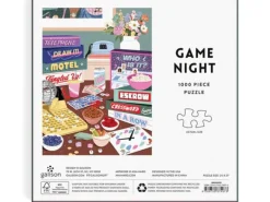 Puzzle Game Night - 1000 pièces - Galison