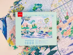 Puzzle Les fleurs comme un voyage de Sophie Weidler Bauchez - 1000 pièces
