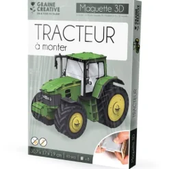 Puzzle maquette - Tracteur
