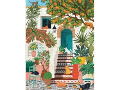 Puzzle Mediterranean Cats - 1000 pièces