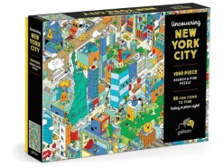 Puzzle Uncovering New York - 1000 pièces - Galison