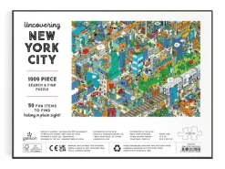 Puzzle Uncovering New York - 1000 pièces - Galison