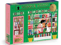Puzzle Wisdom & Whimsy Bookshop - 1000 pièces - Galison