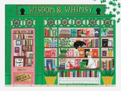 Puzzle Wisdom & Whimsy Bookshop - 1000 pièces - Galison
