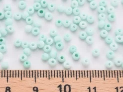 Rocailles mat cyan clair - Eco pack 50g