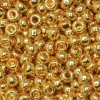 Rocailles Miyuki 11/0 24kt gold plated - 191