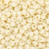Rocailles Miyuki 11/0 opaque matte cream - 2021
