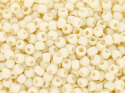 Rocailles Miyuki 11/0 opaque matte cream - 2021