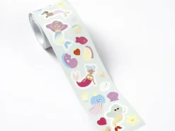 Rouleau de sticker sirènes et monde marin 4m