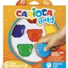 Set de 6 Crayons 1+ - Carioca Baby Teddy
