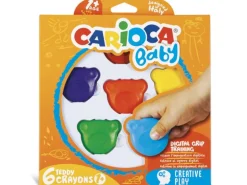 Set de 6 Crayons 1+ - Carioca Baby Teddy