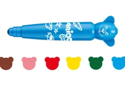 Set de 6 feutres marqueurs 1+ - Carioca Baby Teddy
