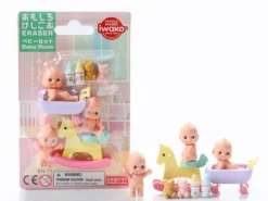 Set de gommes kawaii - Chambre de Bébé - Iwako (Made in Japan)