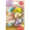 Set de gommes kawaii - Chat et Souris - Iwako (Made in Japan)