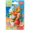 Set de gommes kawaii - Les amis des mers - Iwako (Made in Japan)