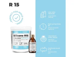 Silicone R15 pour créer des moules souples - 500 g