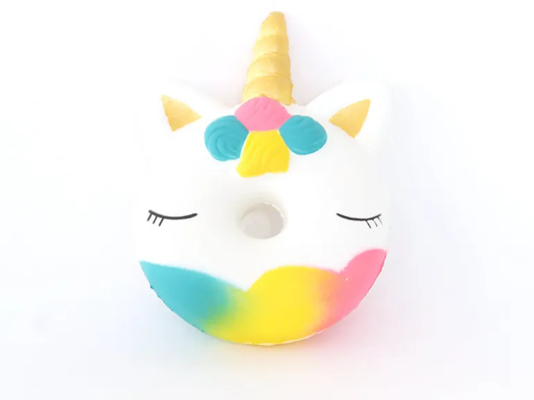 Squishy donut licorne