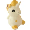 Squishy Licorne blanche et dorée
