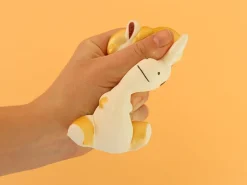 Squishy Licorne blanche et dorée